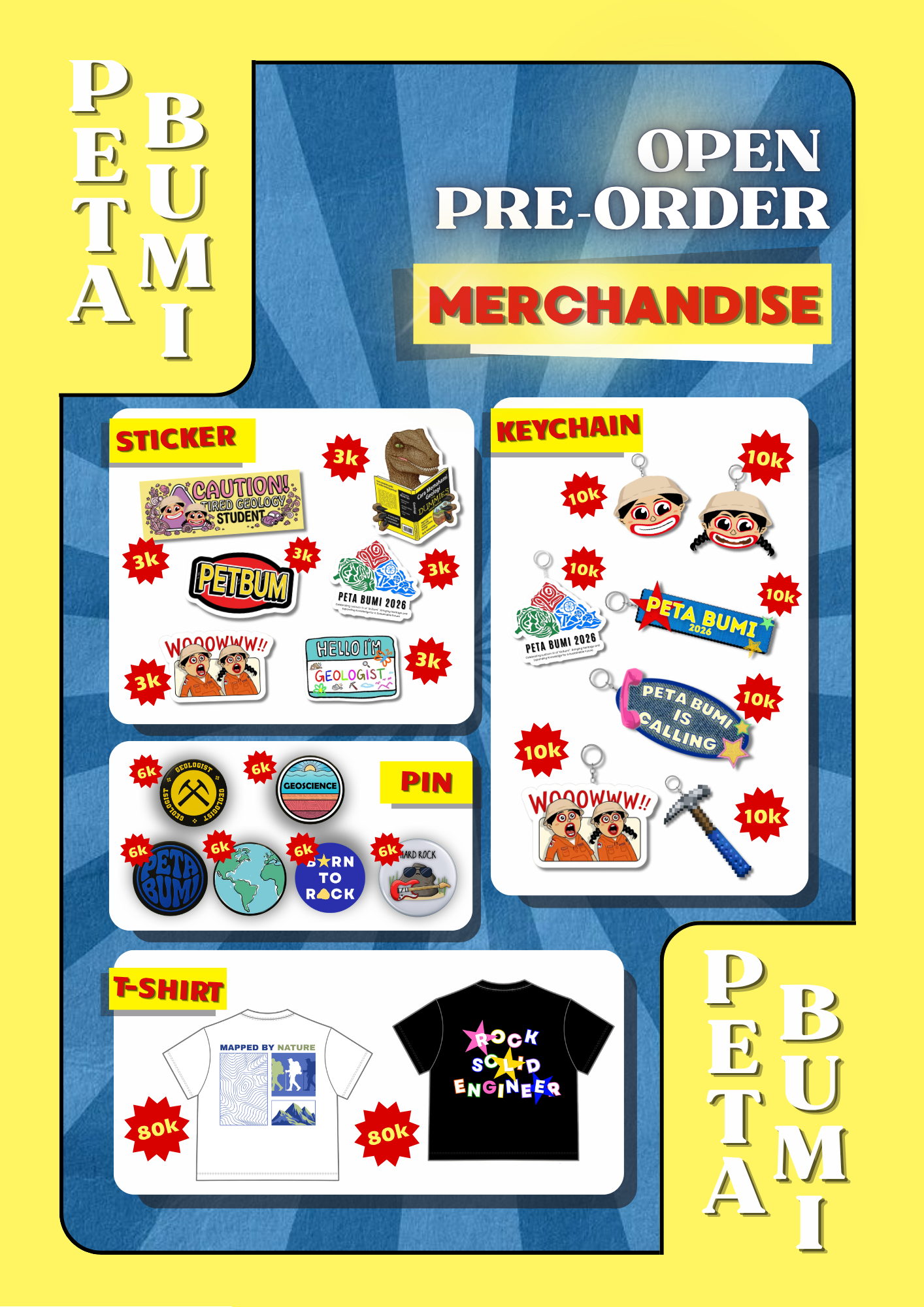 update pamflet merch